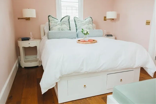 3 Wauwinet Road Nantucket, MA 02554 - Photo 11 of 32 a bedroom with a bed and a dresser