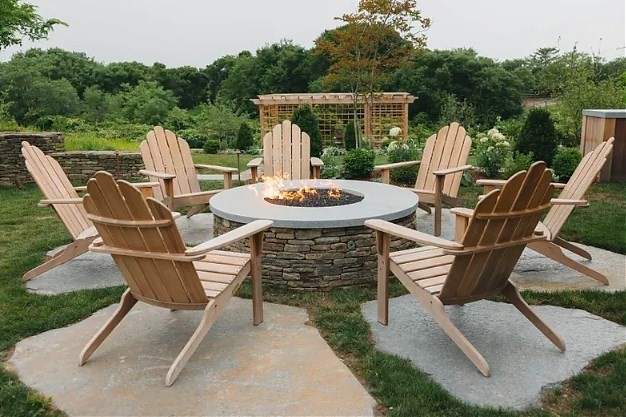 3 Wauwinet Road Nantucket, MA 02554 - Photo 18 of 32 a view of backyard with roof deck and furniture