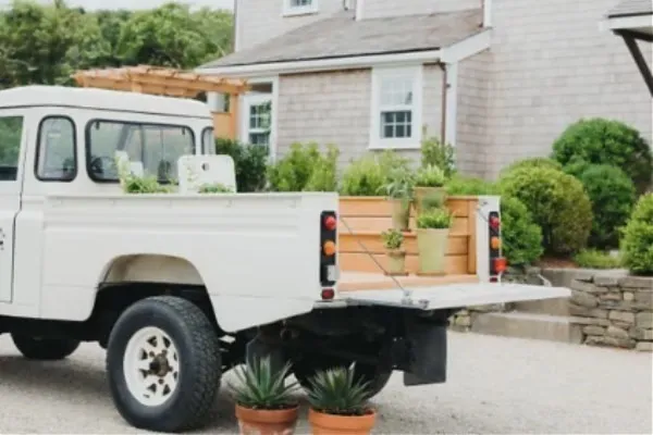 a front view of a house with parking