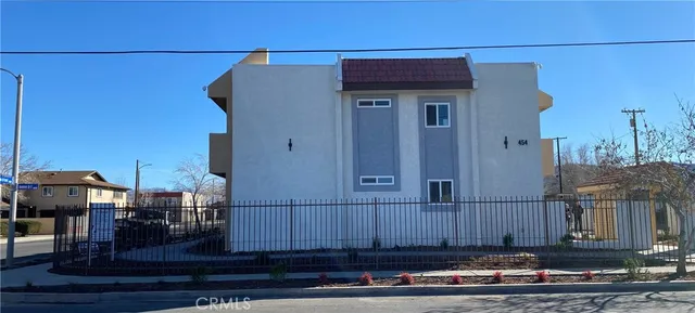 a building view with a outdoor space