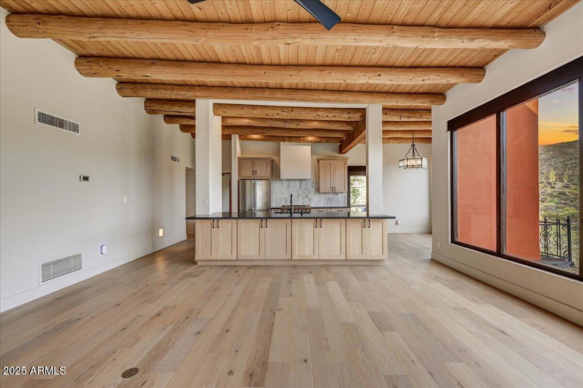 11702 East Blue Wash Road Scottsdale, AZ 85262 - Photo 16 of 50 a view of kitchen with furniture and large windows