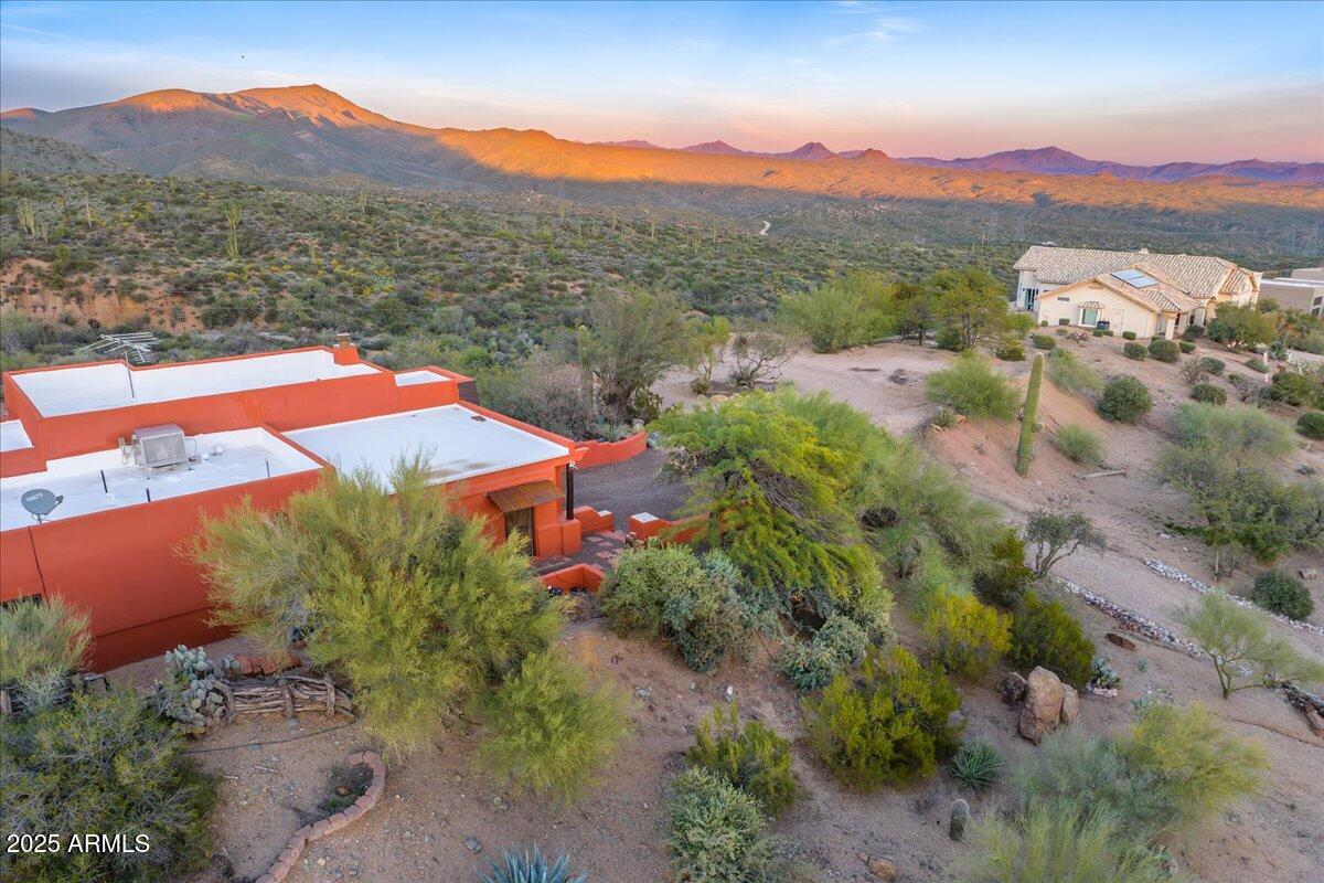 11702 East Blue Wash Road Scottsdale, AZ 85262 - Photo 47 of 50 a view of a city with mountains in the background
