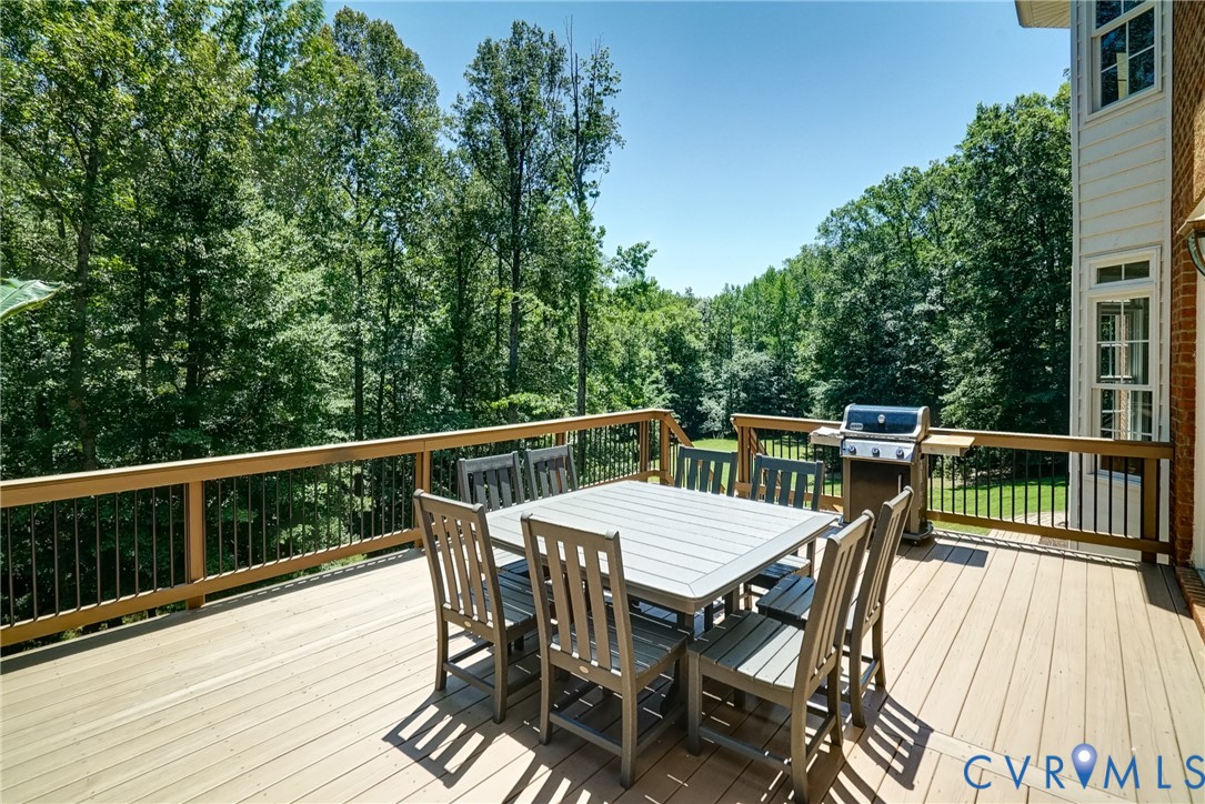 1295 Hermitage Road Manakin-Sabot, VA 23103 - Photo 15 of 55 a view of a deck patio and outdoor seating