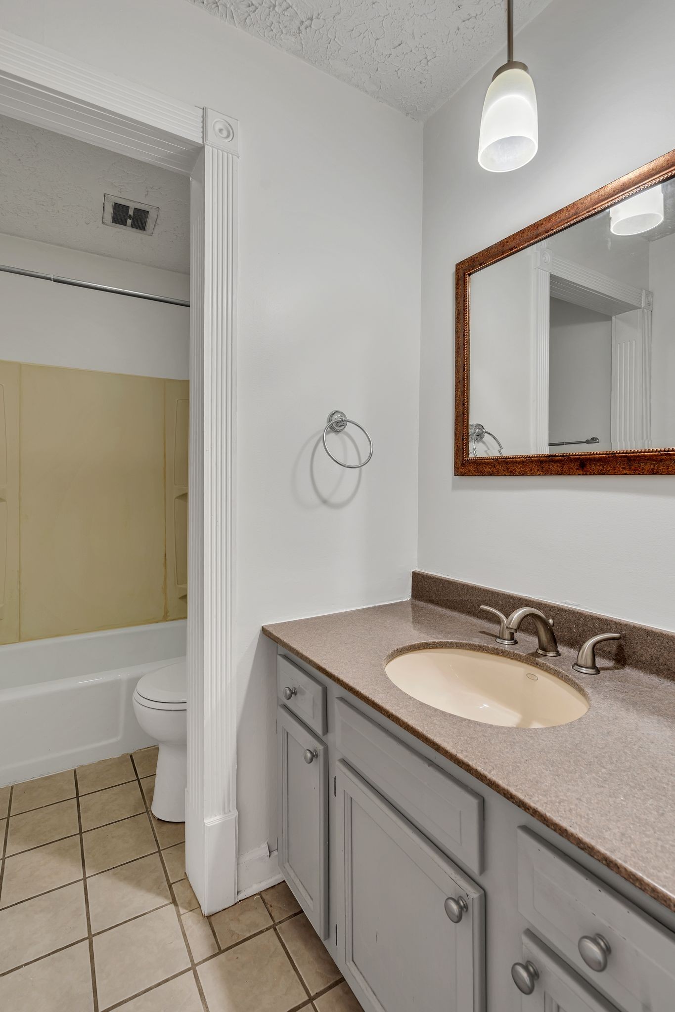 2116 Hobbs Road, Unit M16 Nashville, TN 37215 - Photo 21 of 24 a bathroom with a sink a toilet and a mirror