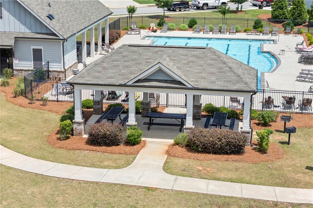 42 Pintail Lane Jefferson, GA 30549 - Photo 34 of 42 a front view of a house with garden