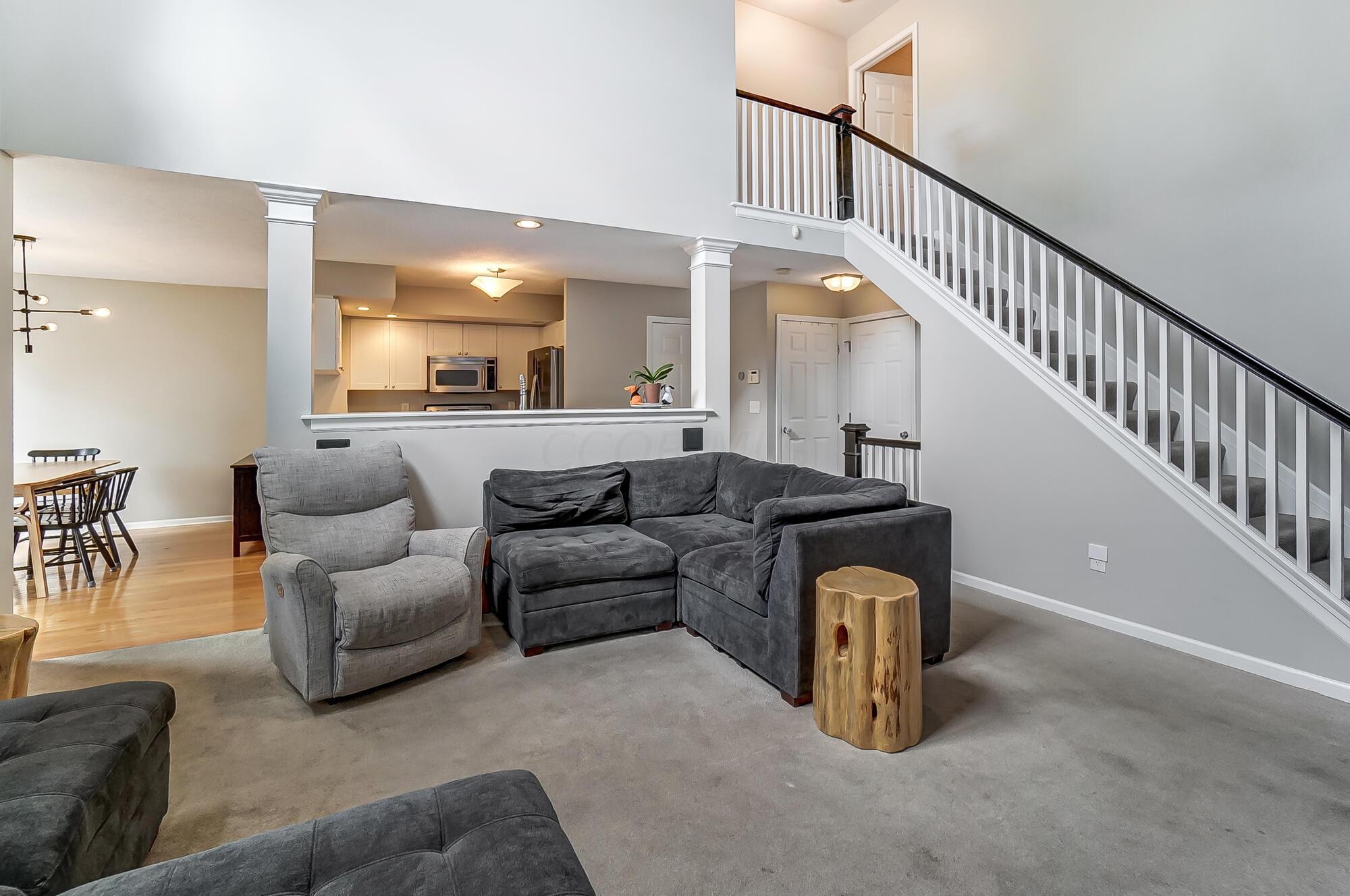 1220 Shagbark Road, Unit 24 Columbus, OH 43230 - Photo 7 of 35 View to 2nd floor