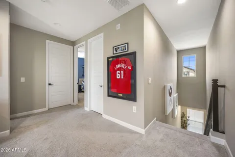 a view of an front door