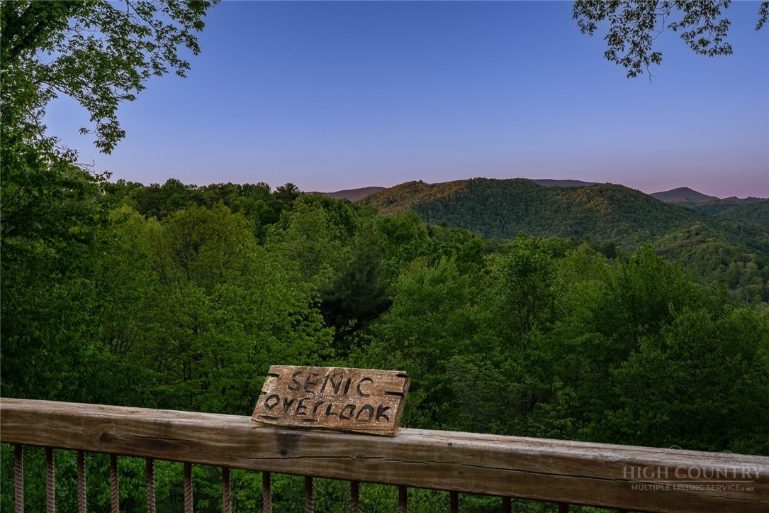 171 Camp Davis Road Banner Elk, NC 28604 - Photo 48 of 48 a view of a yard from a balcony