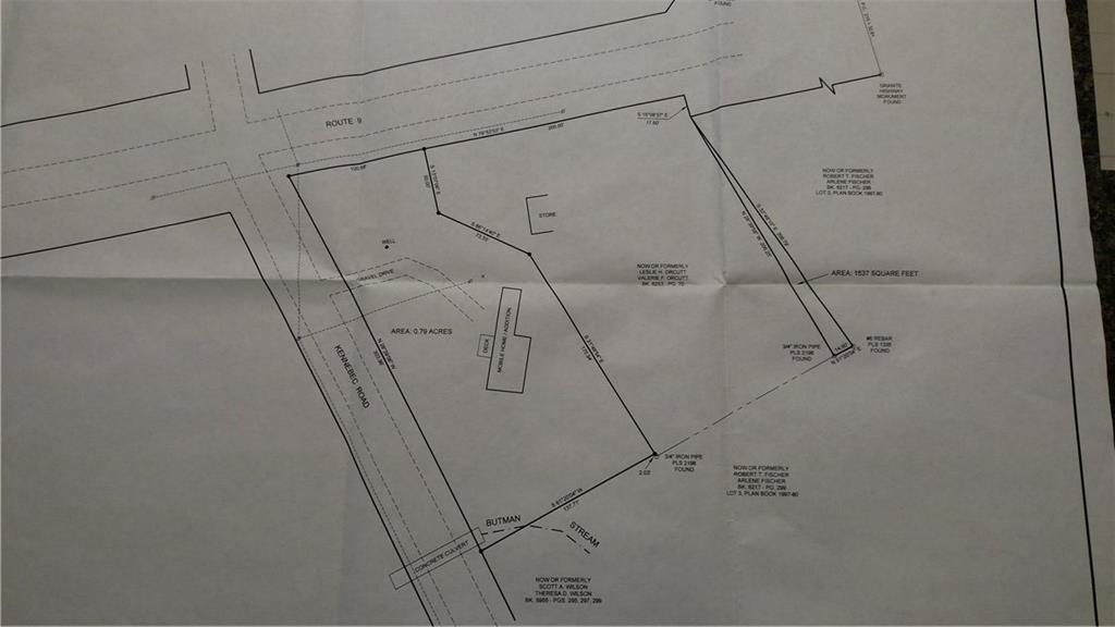 4787 Kennebec Road Dixmont, ME 04932 - Photo 35 of 35 Recent Survey Map - Note: pie shaped...