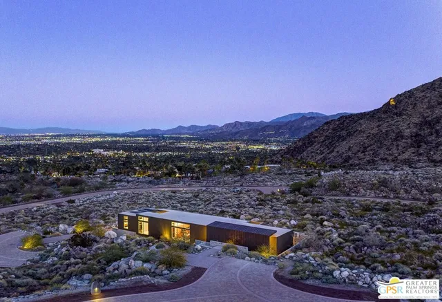 a view of a sky from a terrace