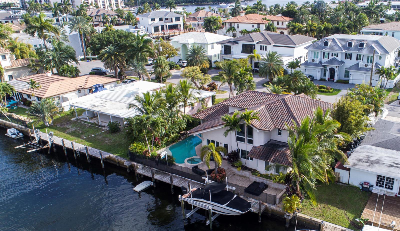 661 Lakeview Terrace Boca Raton, FL 33431 - Photo 6 of 35 661 NE Lakeview Terr_Aerial #5 - Copy