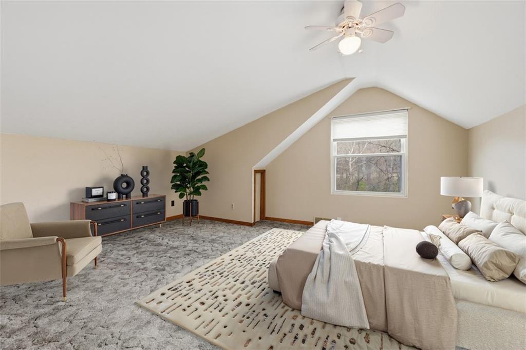 192 Yellow Creek Road Harmony, PA 16037 - Photo 29 of 41 a bedroom with furniture and a window
