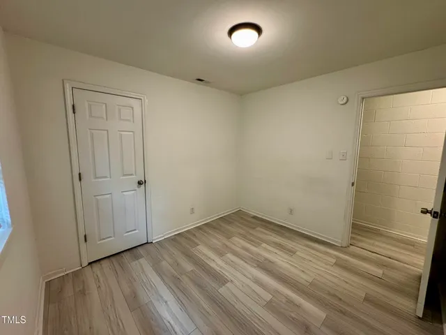 wooden floor in an empty room