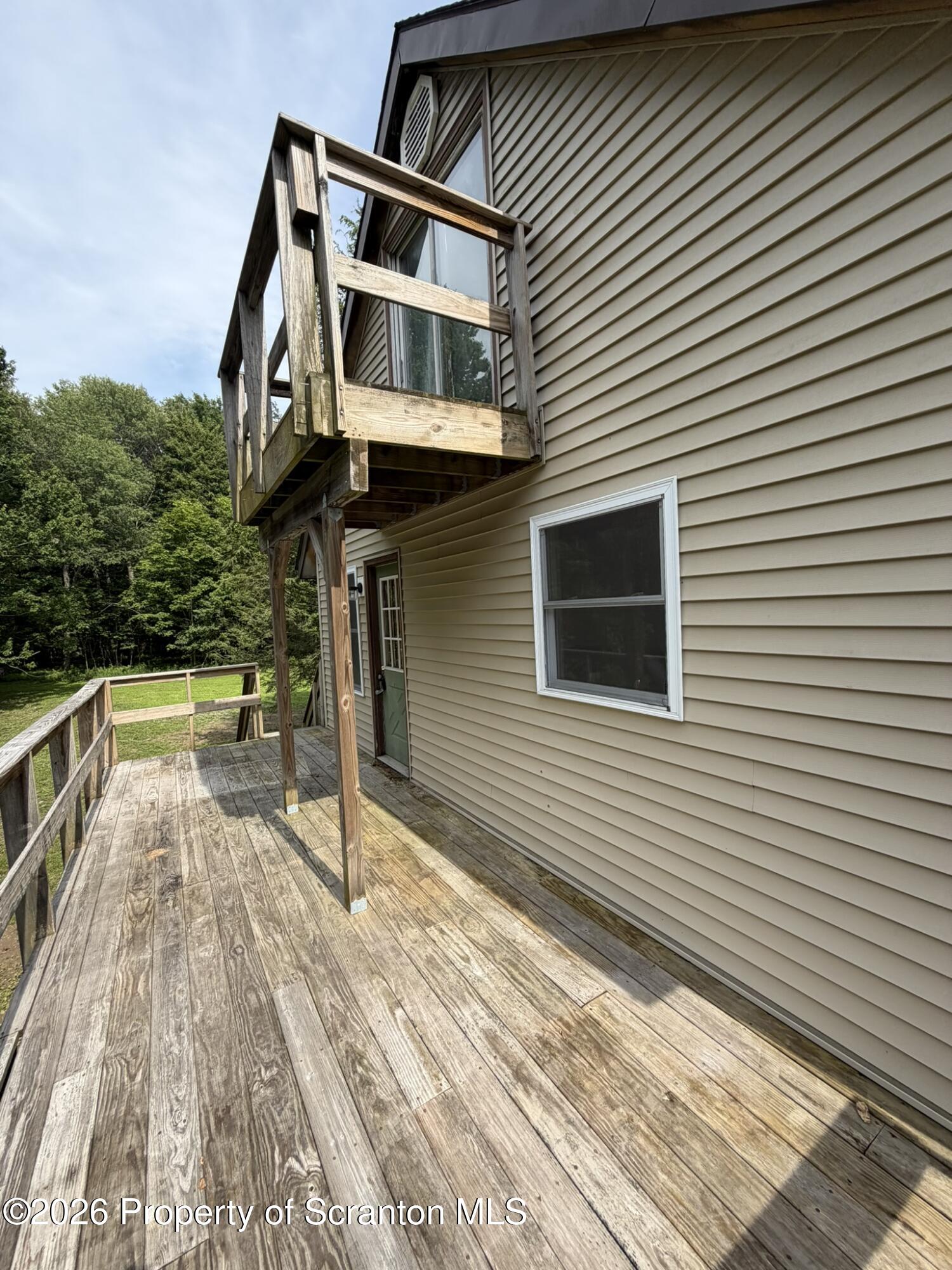 1477 Chipmunk Road Thompson, PA 18465 - Photo 22 of 37 Rear Deck