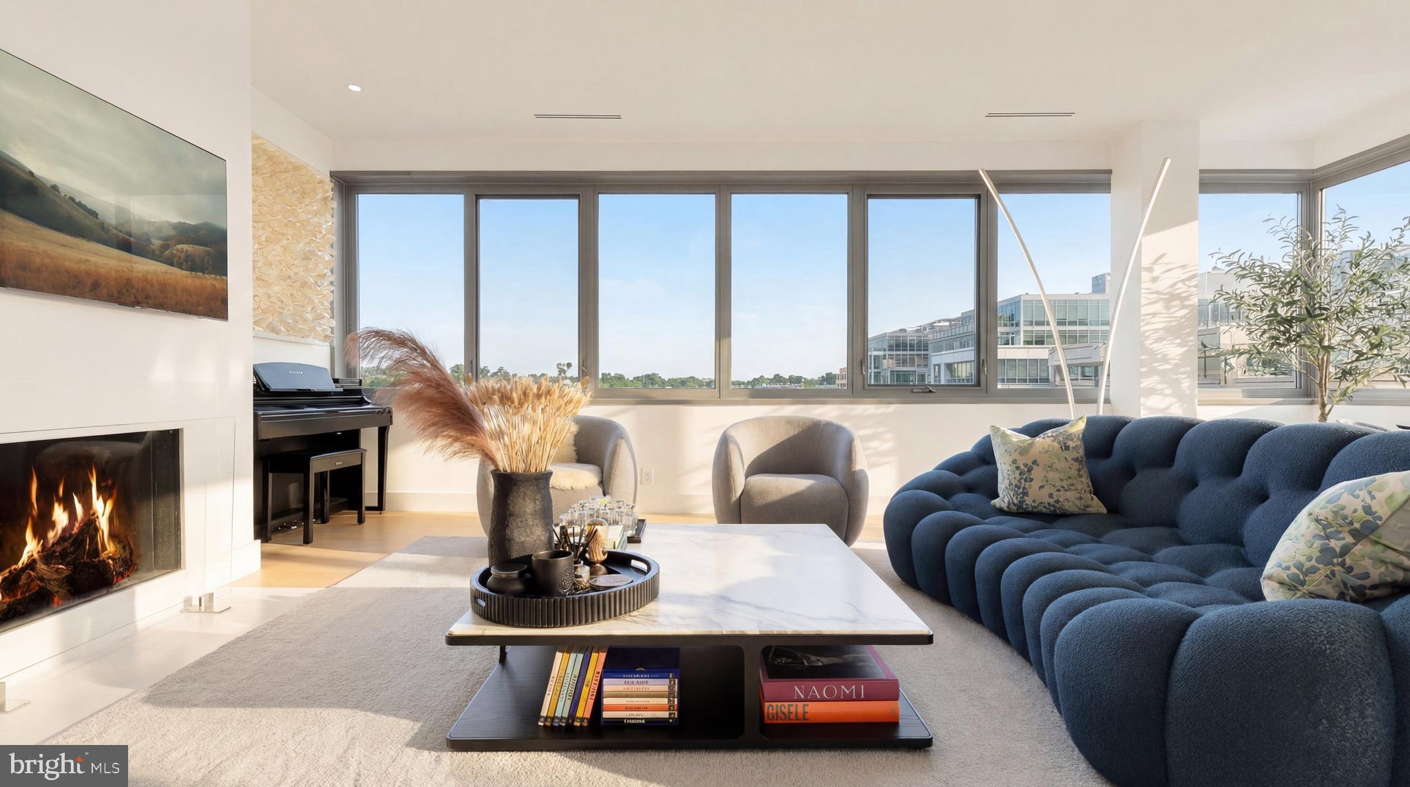 East-Facing Penthouse at 2501 M St NW