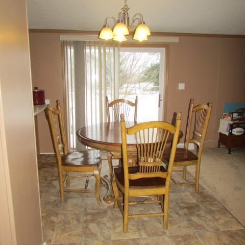 626 Pollys Bend Road Lancaster, KY 40444 - Photo 9 of 21 Eat in kitchen, with upgraded vinyl floo