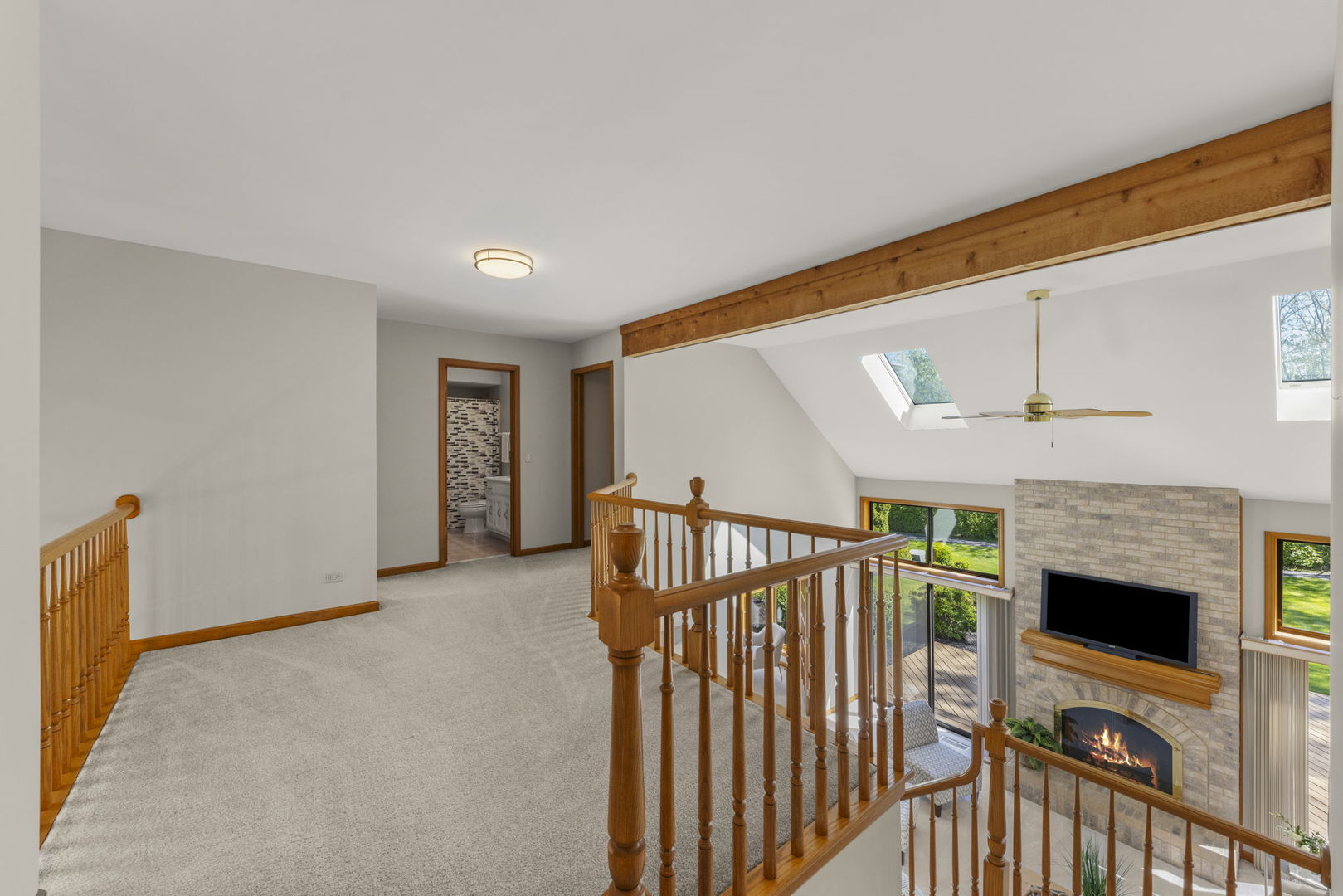 6621 Greene Road Woodridge, IL 60517 - Photo 27 of 42 a view of livingroom with furniture and fireplace