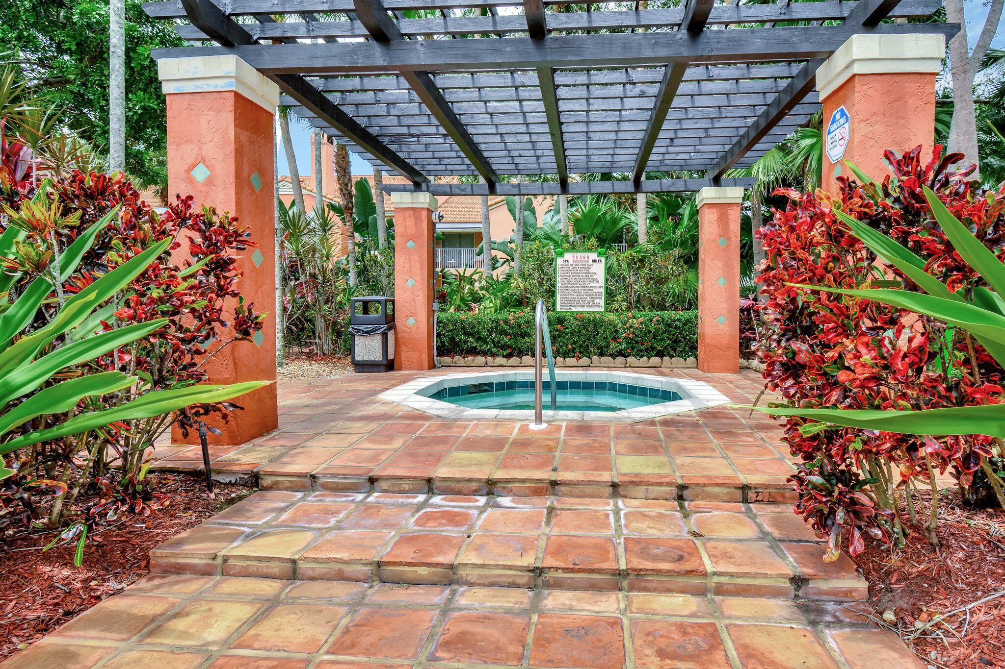 3131 Clint Moore Road, Unit 108 Boca Raton, FL 33496 - Photo 30 of 35 Hot Tub