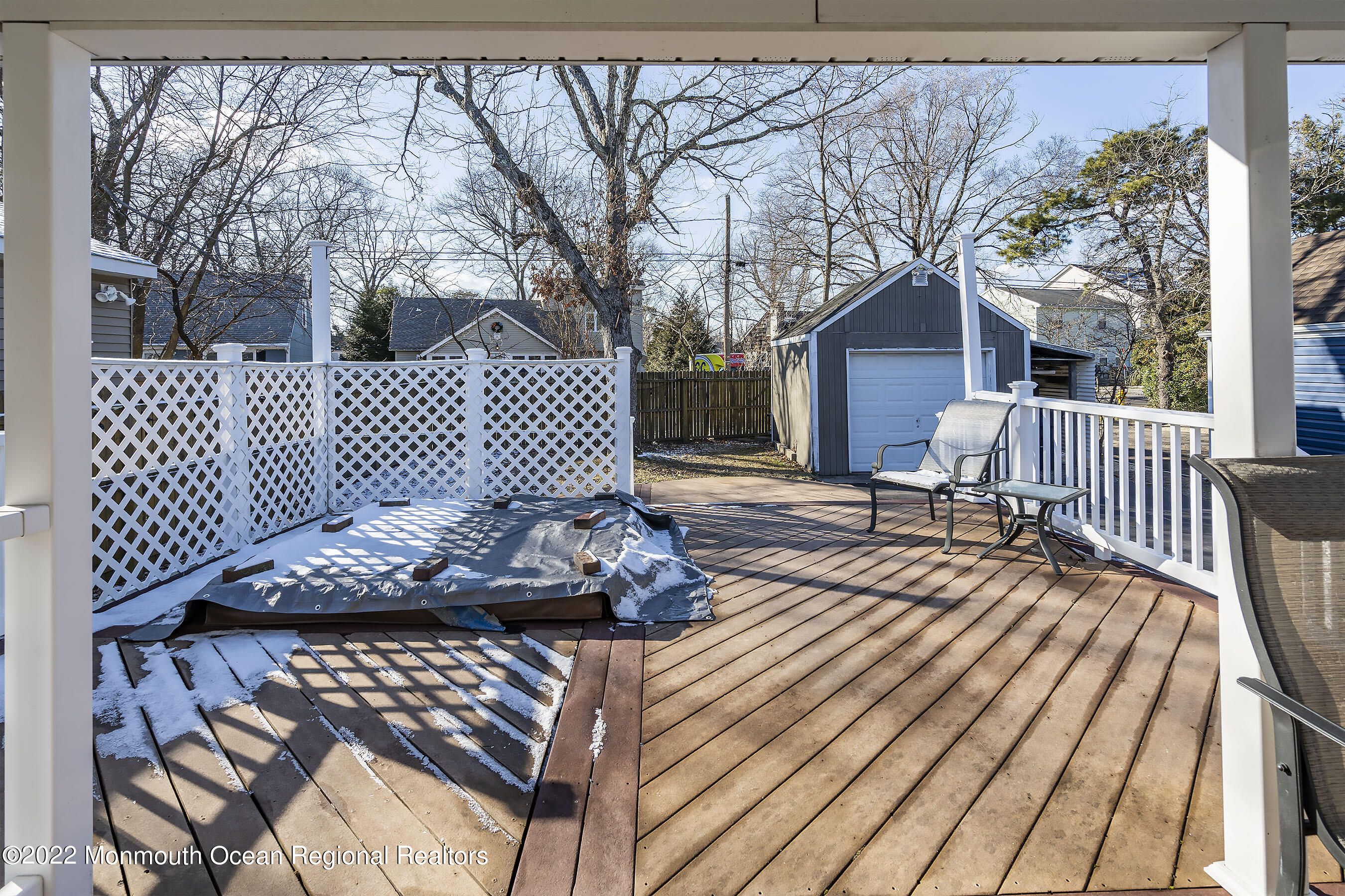 17 Holly Road Brick, NJ 08723 - Photo 22 of 34 Rear Deck