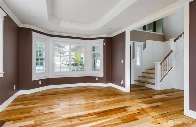 a view of wooden floor