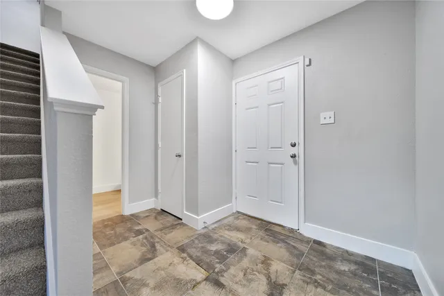 a view of an entryway