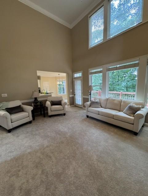 4055 Vista Point Lane Suwanee, GA 30024 - Photo 10 of 42 a living room with furniture and a couch
