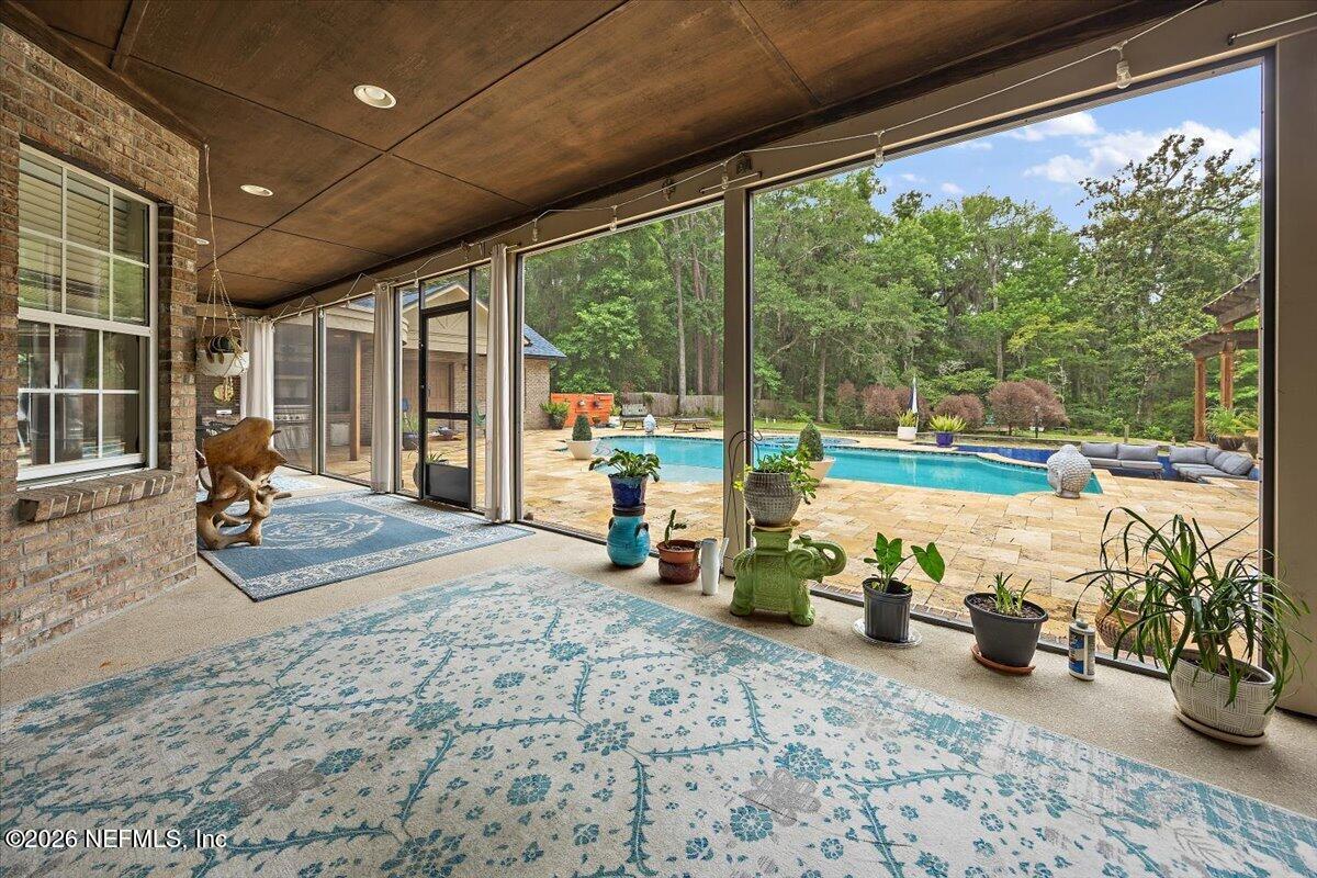 14154 Mandarin Road Jacksonville, FL 32223 - Photo 37 of 48 37-Screened Porch to Pool