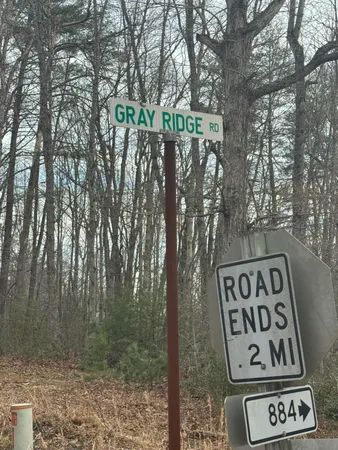 a view of a sign board