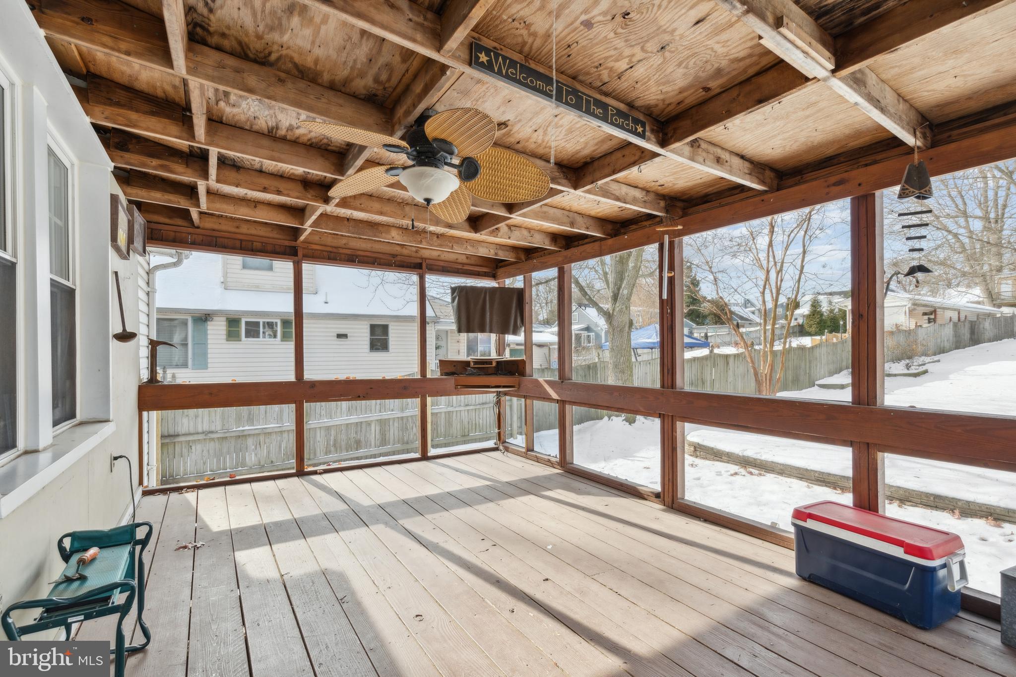 8904 Avondale Road Baltimore, MD 21234 - Photo 54 of 69 Screened-in porch great for fun summer cook-outs