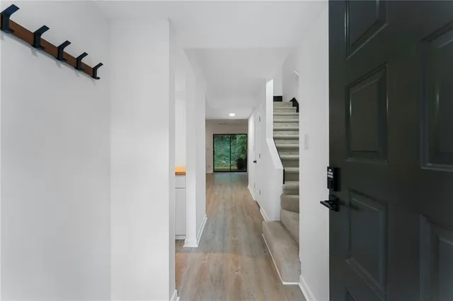 wooden floor in a gallery
