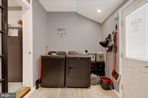 a view of storage and utility room
