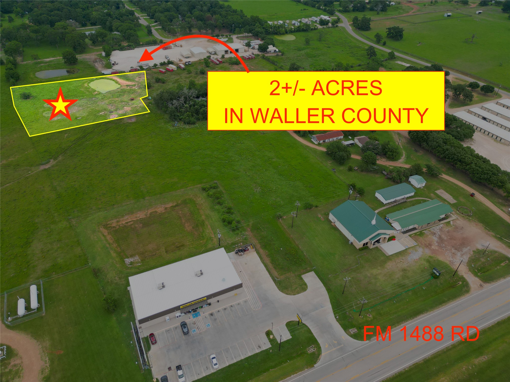 2 Fm 1488 Road Waller, TX 77484 - Photo 16 of 28 High-visibility location near major thoroughfares—great opportunity for commercial development.