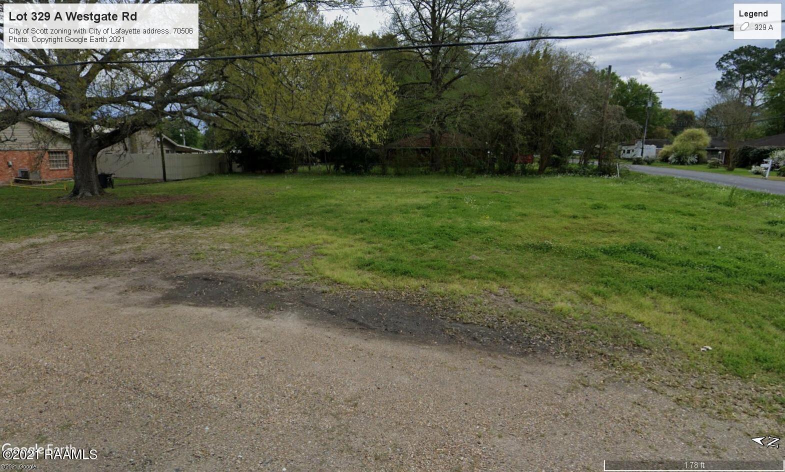 329 A Westgate Road Lafayette, LA 70506 - Photo 1 of 3 Lot Street View