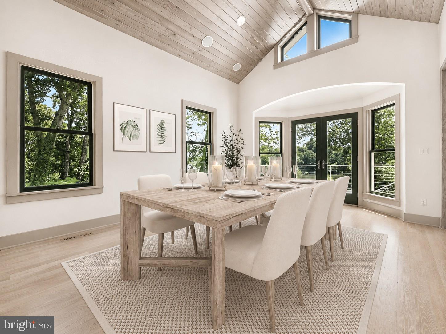 1715 Porters Hill Road Annapolis, MD 21401 - Photo 15 of 52 Dining room rendering w/ painted wood
