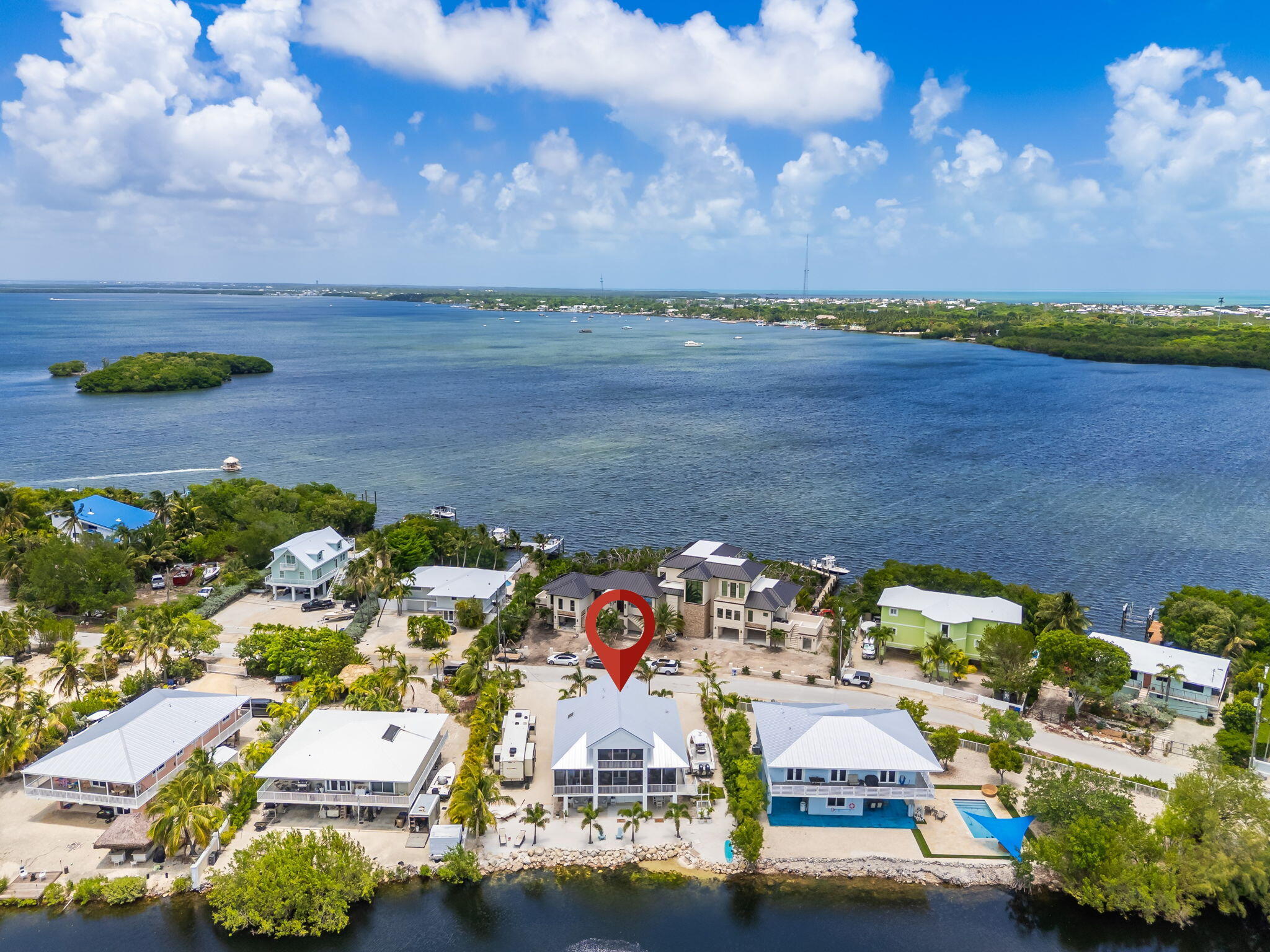 24 Mutiny Place Key Largo, FL 33037 - Photo 57 of 69 a picture of city view with lake view