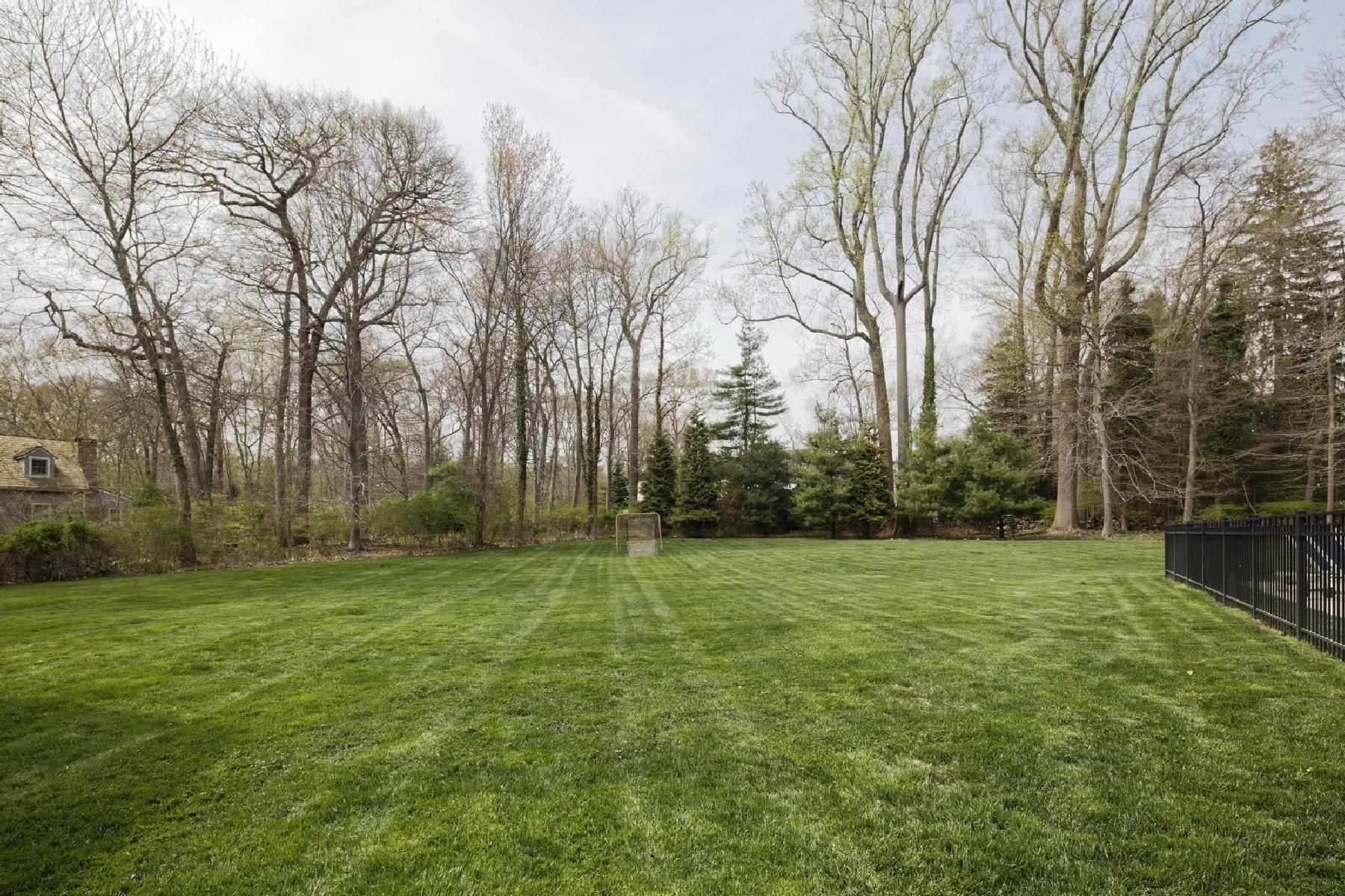 35 Hamilton Lane Darien, CT 06820 - Photo 24 of 25 a view of a grassy field with trees in the background