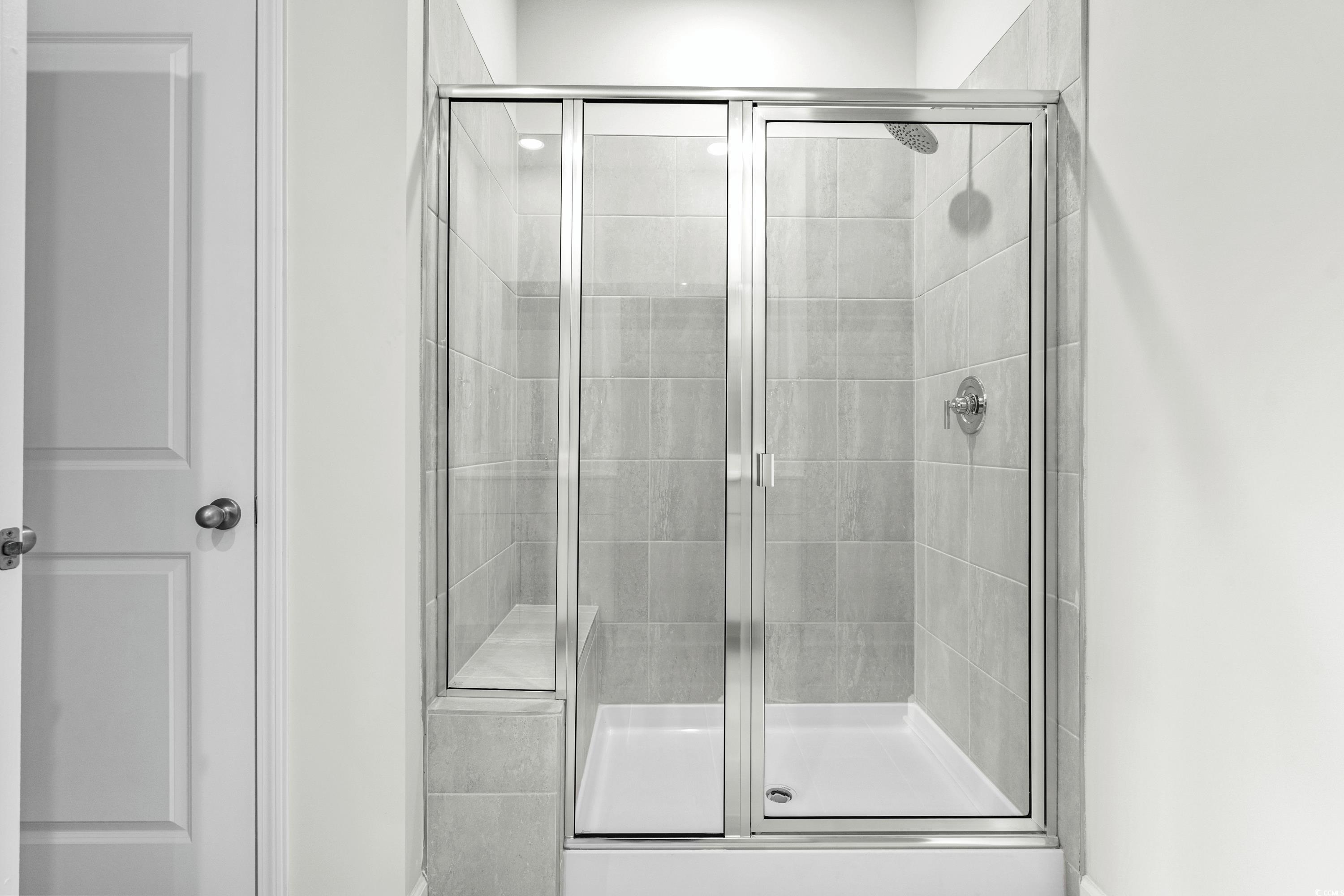 8616 Pinnacle Cv Way Longs, SC 29568 - Photo 21 of 32 Bathroom with a shower with door