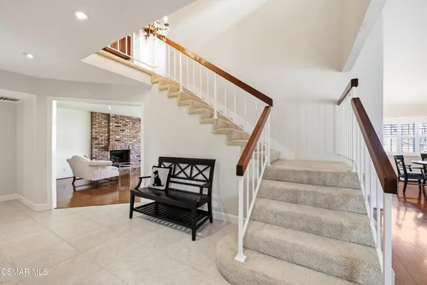 a view of entryway and hall