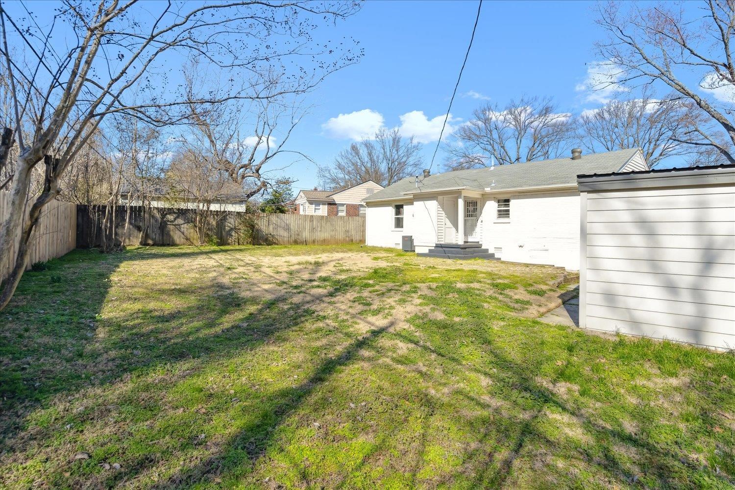 3901 Lytle Circle Memphis, TN 38122 - Photo 26 of 30 View of yard featuring entry steps and a fenced backyard