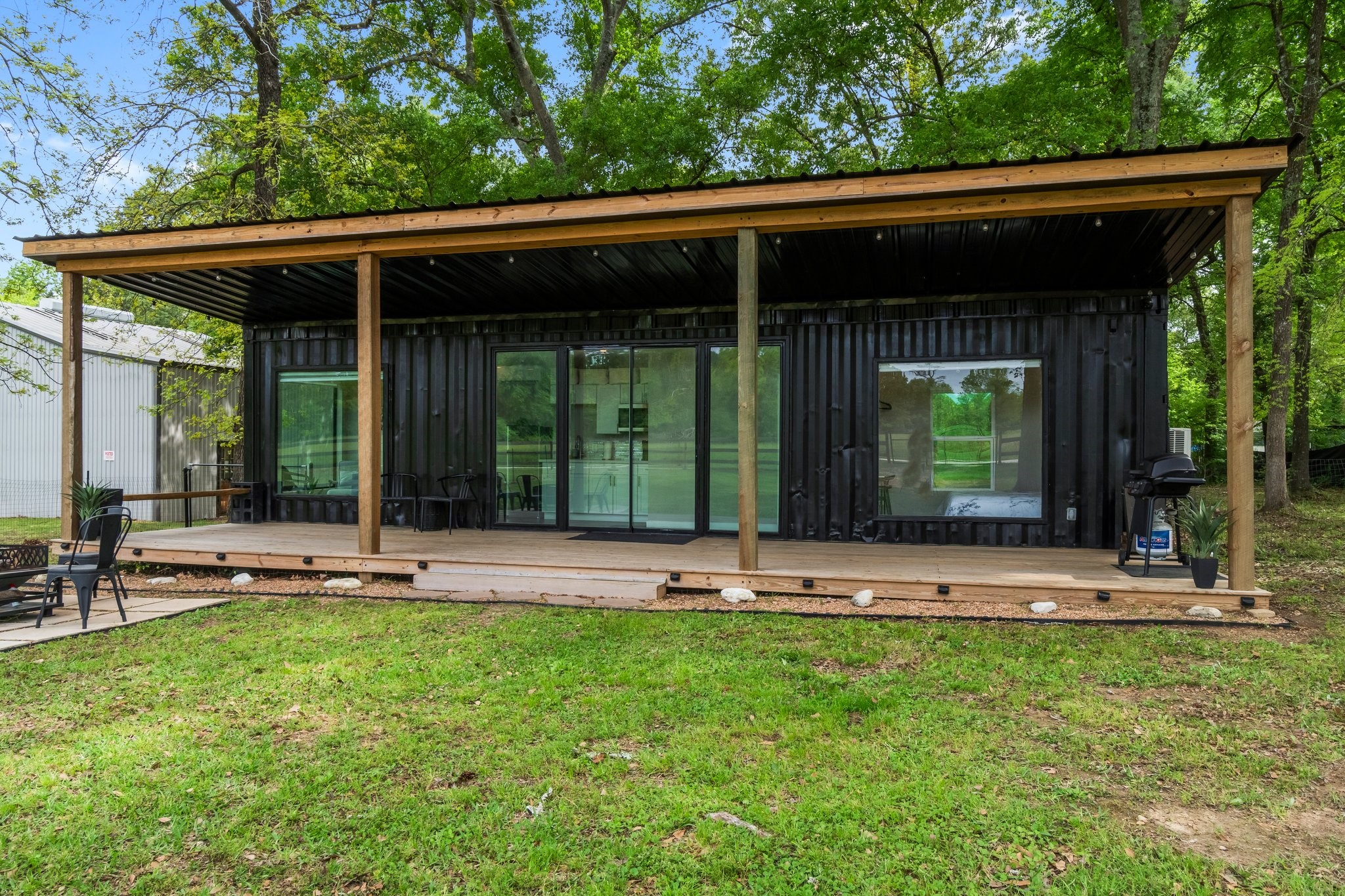 758 Jones Road New Waverly, TX 77358 - Photo 3 of 34 a view of outdoor space yard and porch
