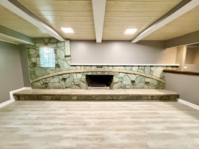 a view of a swimming pool and outdoor space