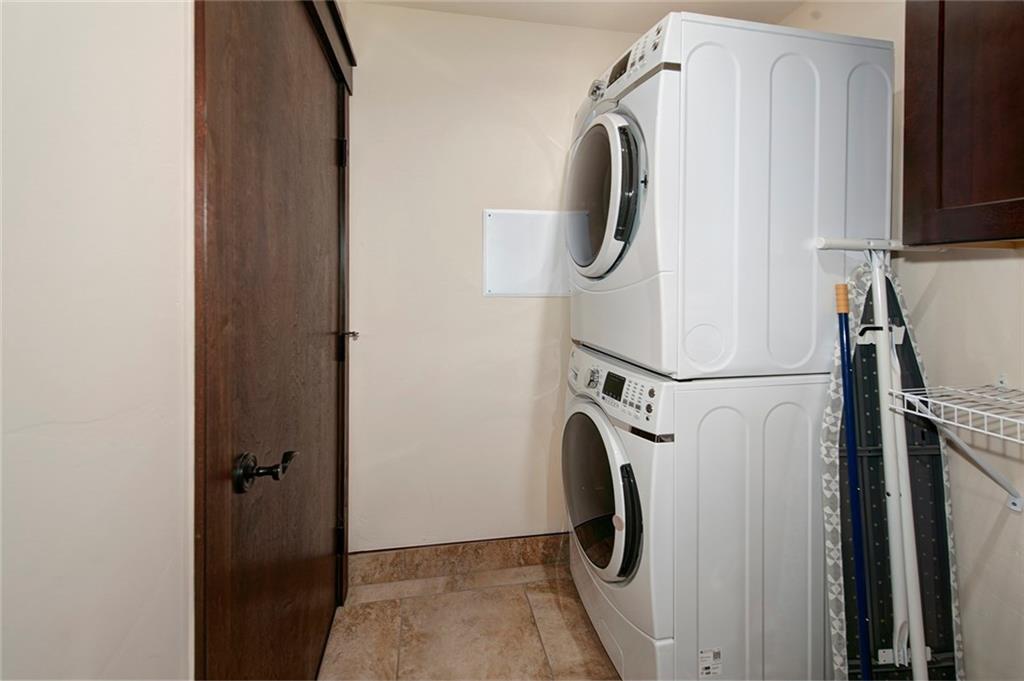 767 Independence Road, Unit 3A Keystone, CO 80435 - Photo 26 of 35 a utility room with dryer and washer