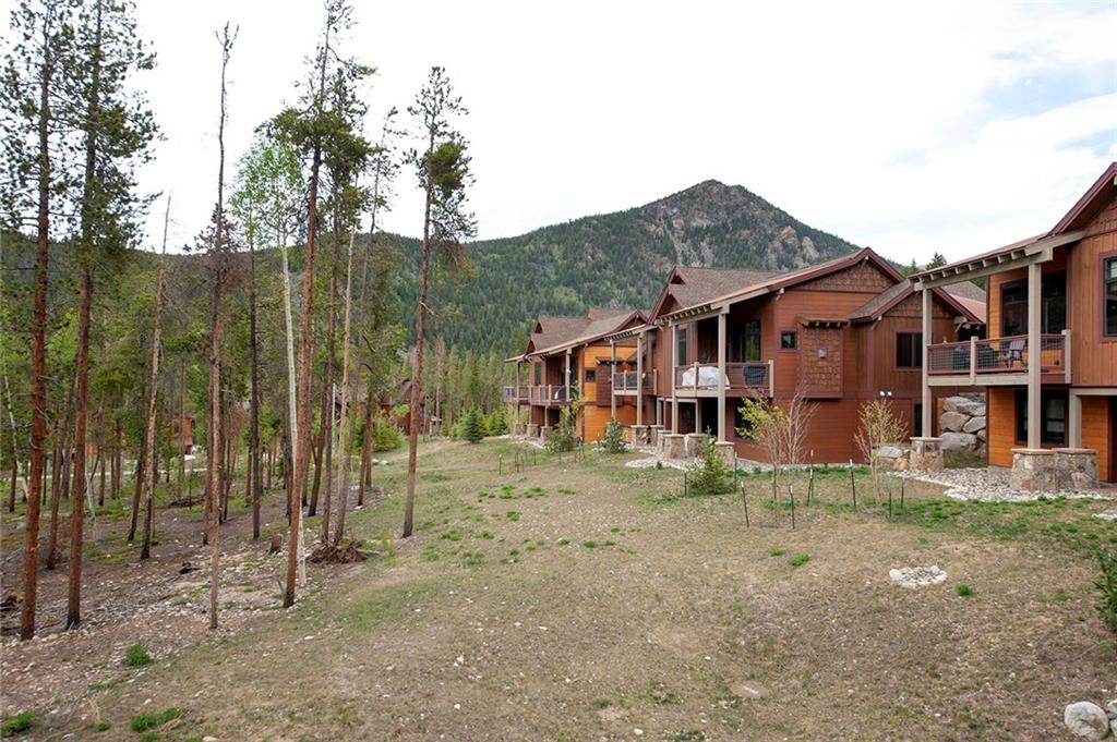 767 Independence Road, Unit 3A Keystone, CO 80435 - Photo 30 of 35 a view of a house with a backyard
