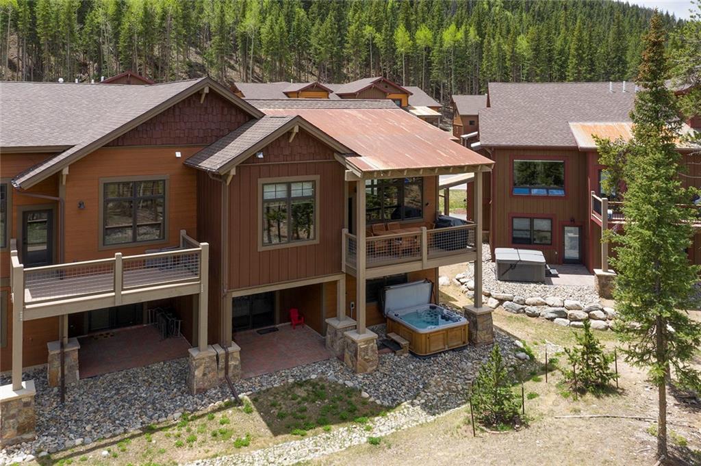 767 Independence Road, Unit 3A Keystone, CO 80435 - Photo 33 of 35 a front view of a house with a yard balcony