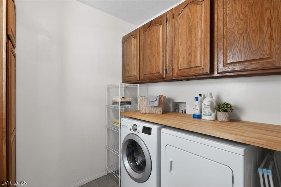 3698 Laughlin Boulevard Laughlin, NV 89029 - Photo 46 of 49 Ample storage and modern appliances define this well-appointed laundry space.