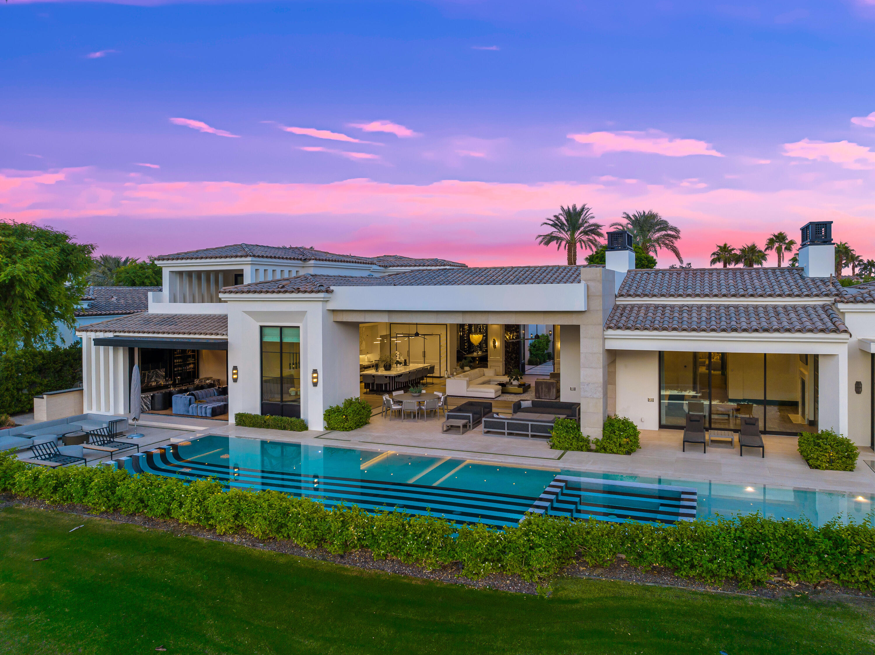 53747 Via Strada La Quinta, CA 92253 - Photo 2 of 59 a view of a house with swimming pool yard and furniture