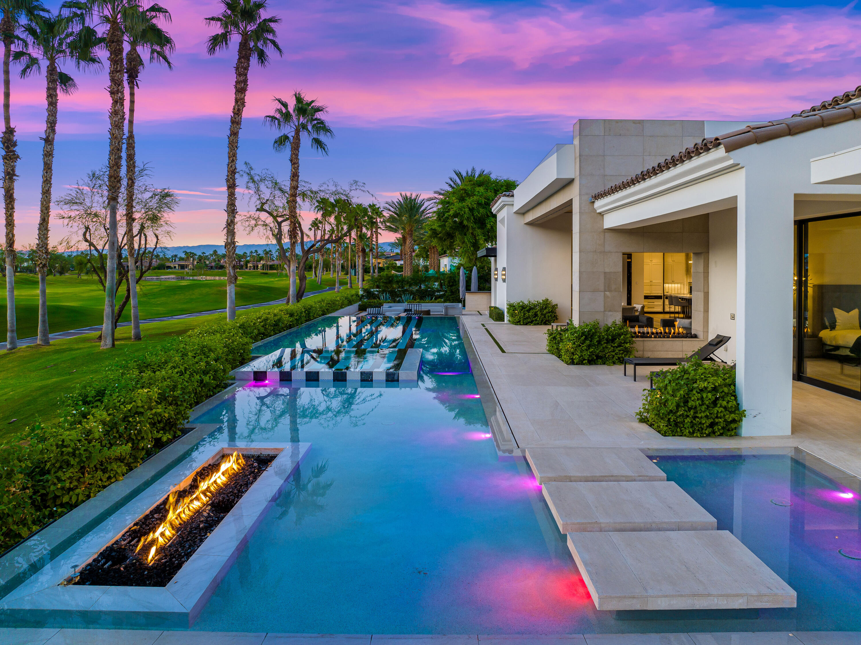53747 Via Strada La Quinta, CA 92253 - Photo 50 of 59 a view of outdoor space yard deck patio and swimming pool