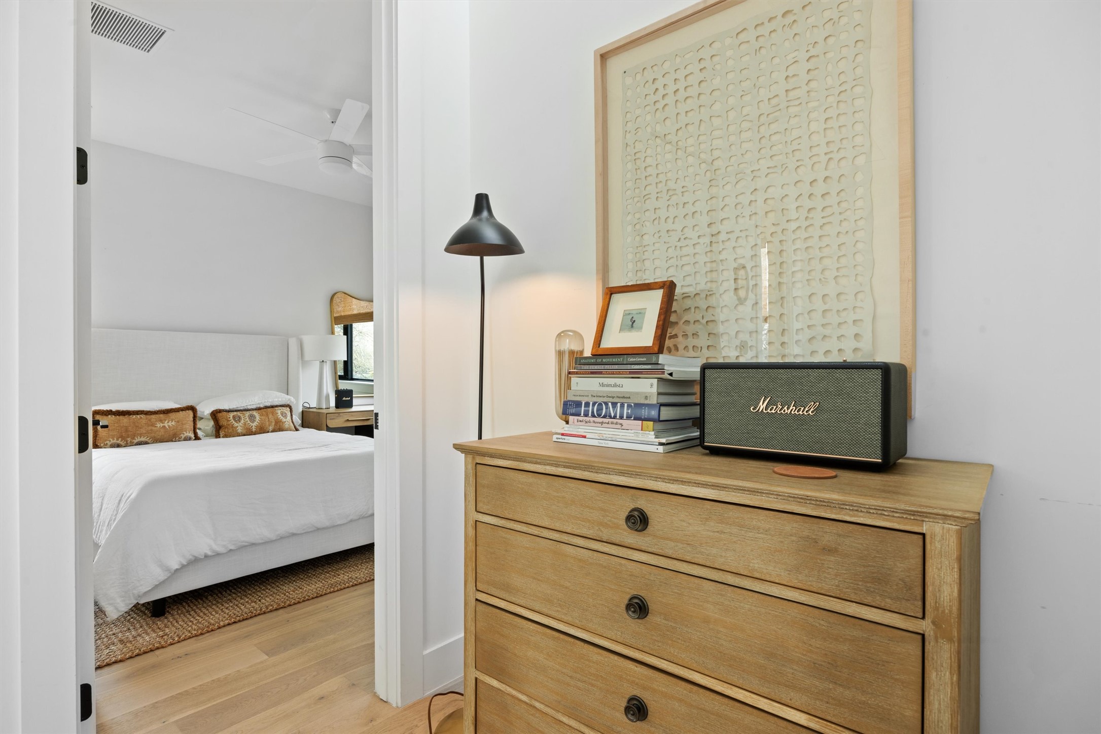 4604 South 2nd Street, Unit 2 Austin, TX 78745 - Photo 17 of 35 Nice space at top of stairs (with skylight overhead) for art or extra storage.