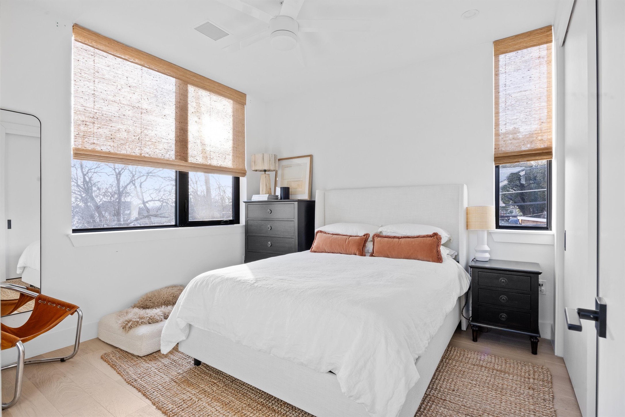 4604 South 2nd Street, Unit 2 Austin, TX 78745 - Photo 18 of 35 One of two equal-sized bedrooms with ensuite baths.
