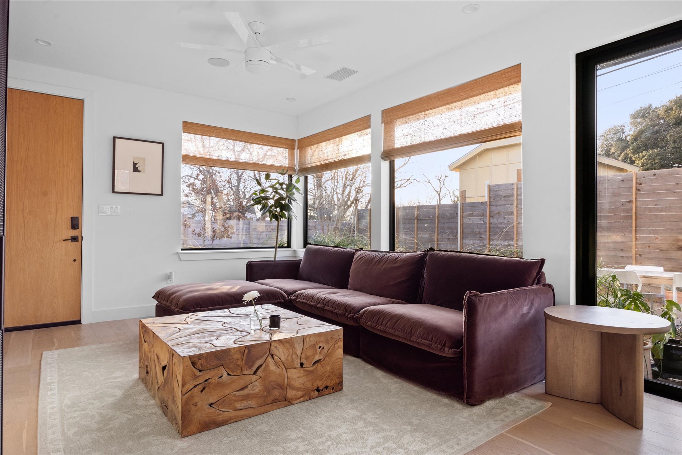 4604 South 2nd Street, Unit 2 Austin, TX 78745 - Photo 6 of 35 Wide plank light oak flooring throughout home